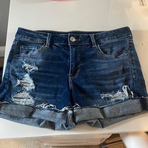 american eagle jean shorts